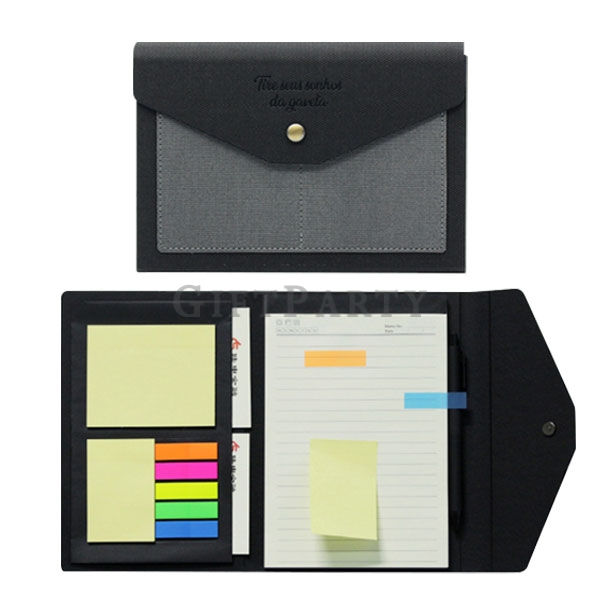 Envelope Note Notebook,信封式三折便籤筆記本,商務禮品,熱門禮品,展場禮品,