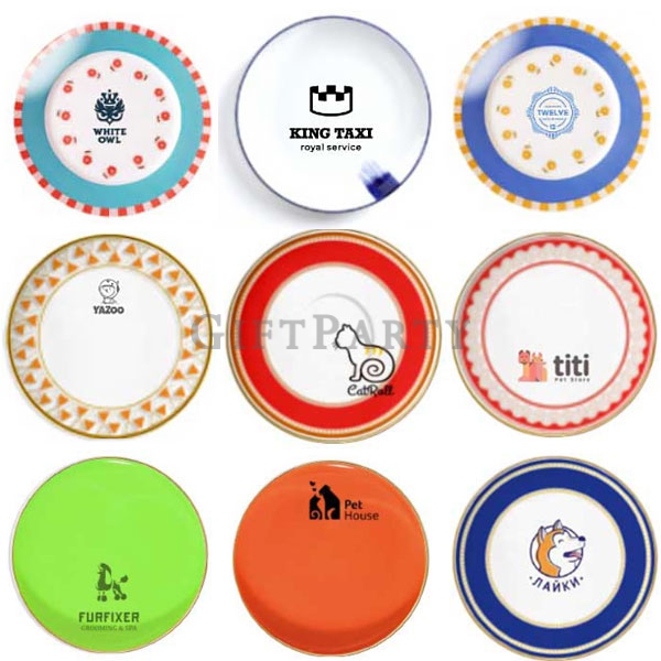 Custom Ceramic Plates Round Plates Square Plates 客製陶瓷盤,圓盤子,啤酒贈品,