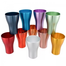 Aluminum beer mug