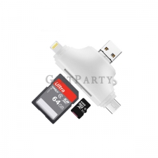 多功能四合一讀卡機手機SD / 内存卡3.0 / OTG  / Type-C