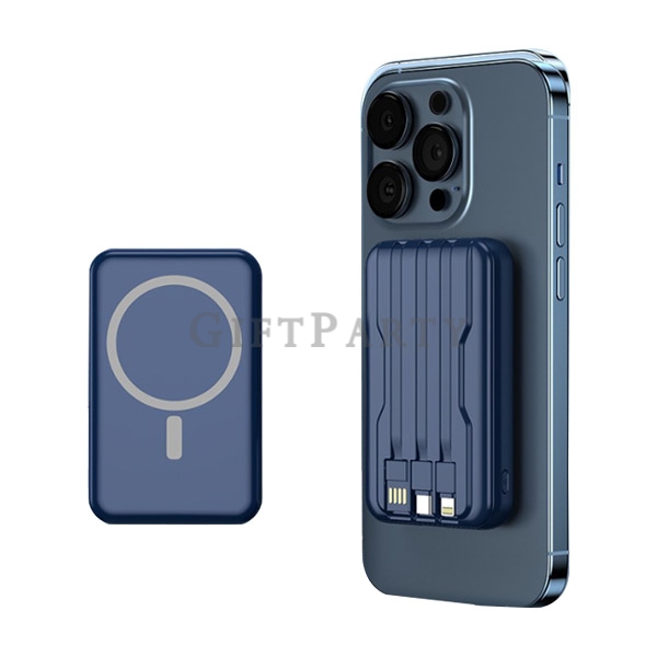 ,磁吸行動電源,移動電源,充電寶,Magsafe磁吸無線行動電源10000mAh自帶線移動電源