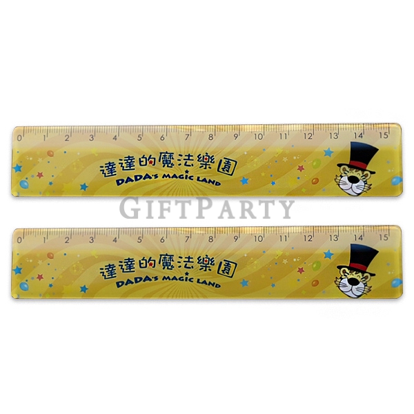 客製廣告尺,文具禮品,直尺廣告尺15cm含全彩印刷
