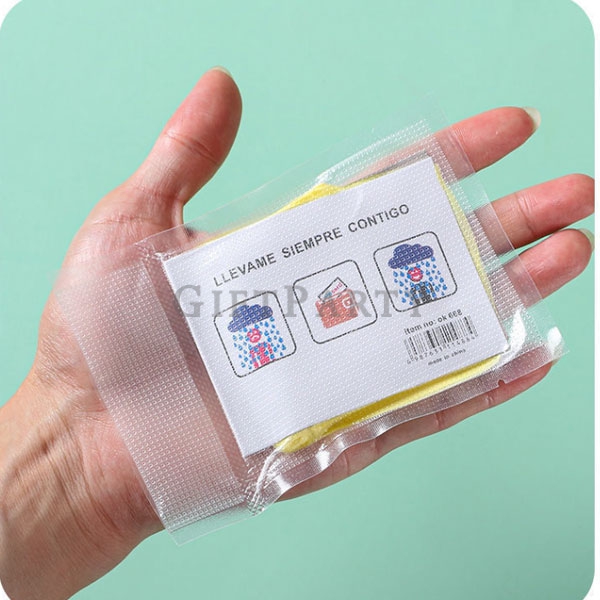 禮品,客製化禮品,贈品,雨衣,選舉小物,選舉贈品,真空壓縮雨衣卡片型
