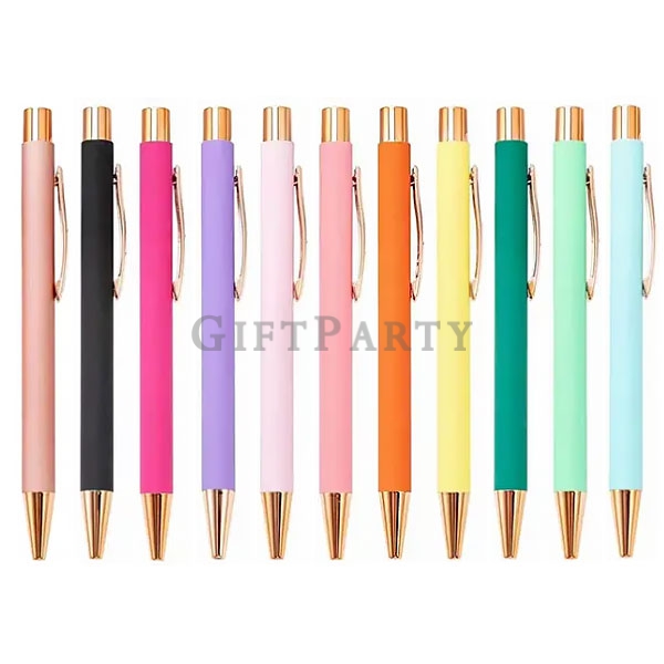 選舉贈品,廣告贈品,客製化禮品,品牌贈品,飯店贈品,按壓玫瑰金原子筆