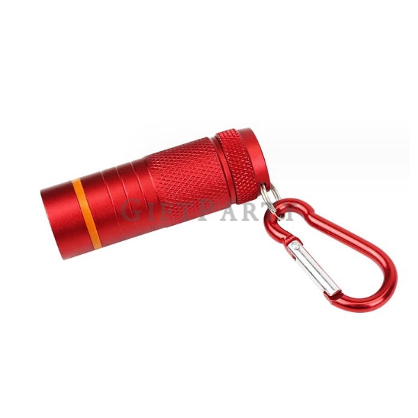 Advertising gifts, promotional gifts, brand gifts, corporate gifts,鋁合金LED小手電筒帶登山扣2