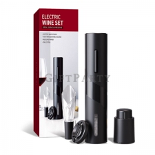Electric wine bottle opener, vacuum wine stopper set