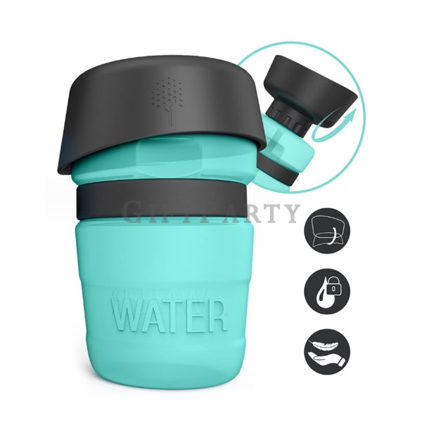 寵物展贈品,寵物禮品,狗水壺,狗狗飲水器,狗狗外出飲水器水壺520ml