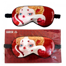 Silk eye mask + back card