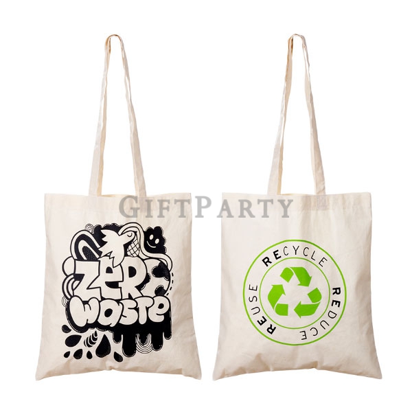 帆布袋,棉布購物袋,禮品,150克重純棉購物袋(LOGO網版印刷)