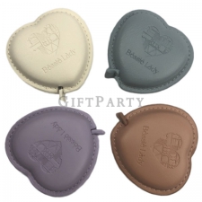 Heart shaped leather tape