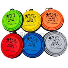大號折疊寵物碗登山扣