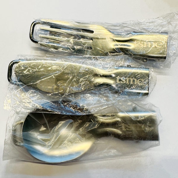 客製化環保餐具,折疊刀叉匙,304不鏽鋼贈品,露營餐具組,家庭日贈品,