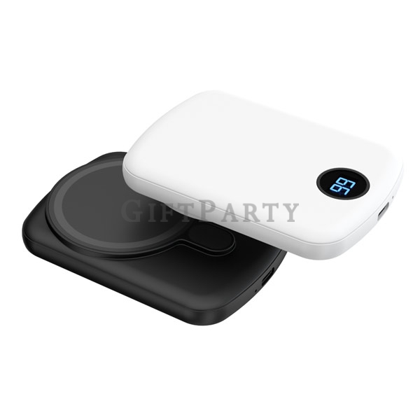 wireless power bank, fast charge tech gift, magnetic charger, custom branded tech giveaway, corporat
