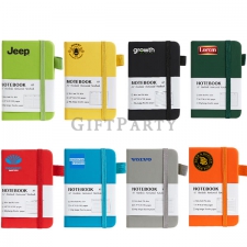 A7 leather notebook UV printing-small quantity available