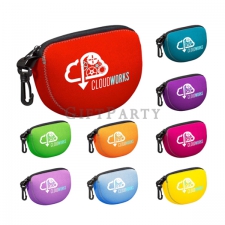 Neoprene U-Shaped Small Coin Purse
