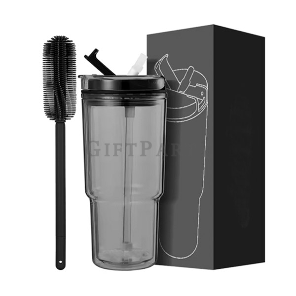 Advertising gifts, promotional gifts, brand gifts, travel gifts,AS透明吸管杯