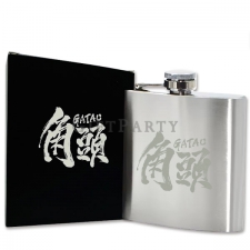 Stainless Steel Hip Flask Wine Whisky Pot Bottle 6oz