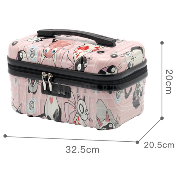 彩妝贈品,女性贈品,品牌贈品,化妝箱,帶密碼鎖行李化妝箱