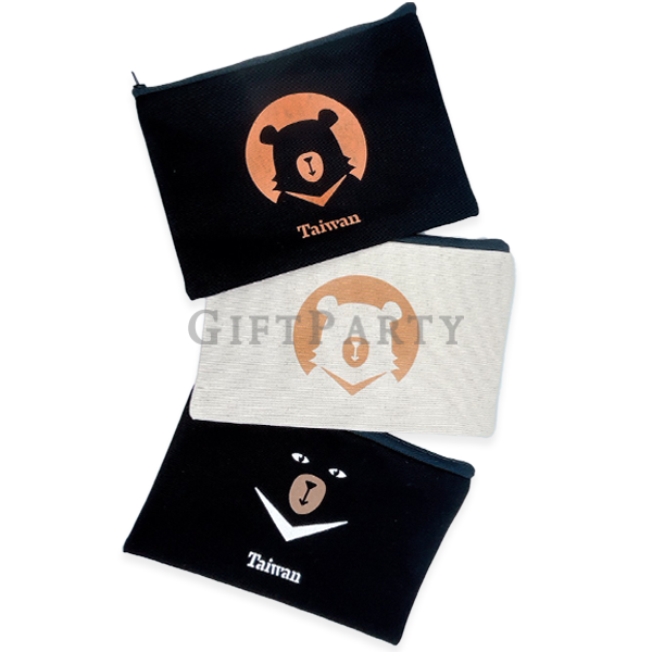 收納拉鍊袋, 客製插畫, LOGO 禮品, 文創贈品, 拉鍊袋客製, 禮贈品設計, 客製化收納袋Storage zipper bag, customized illustration, LOGO gi