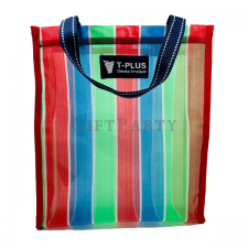 Classic Mesh Striped Tote Bag
