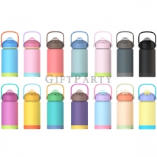 304 Stainless Steel Sports Bottle with Dual Lid 12oz