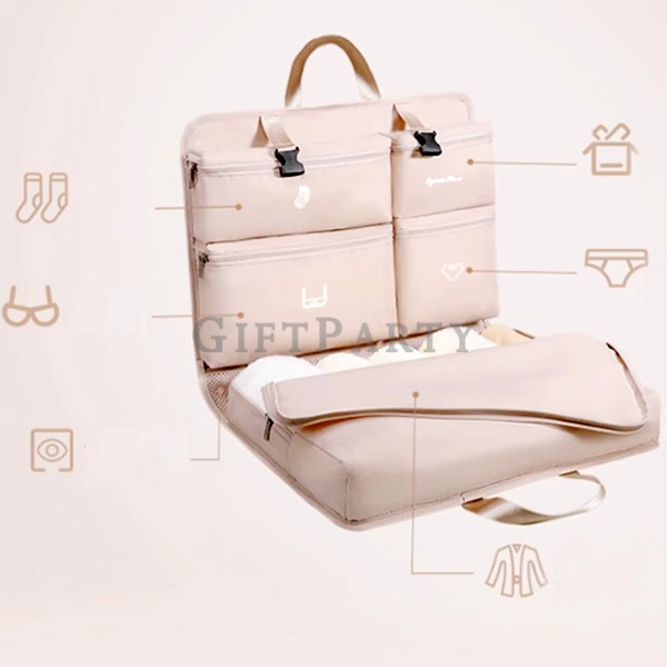 百貨公司贈品,滿額贈,品牌贈品,旅行衣物整理包,授權禮品,客製贈品,