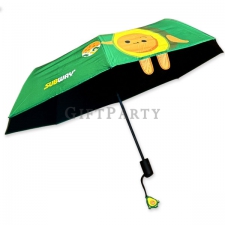 造型自動折傘PVC-LOGO標