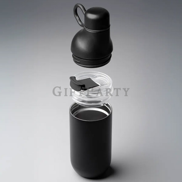 二合一不鏽鋼水瓶水杯,咖啡杯,咖啡贈品,超商贈品,設計禮品,