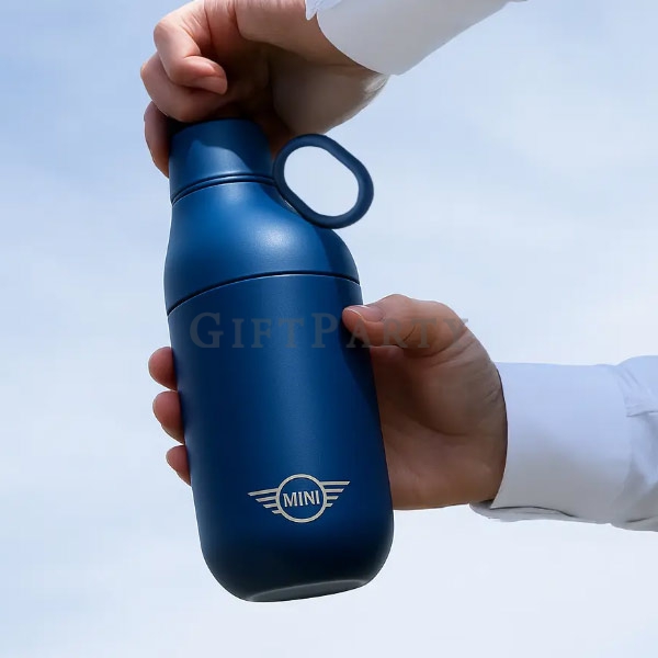 2 in 1 water bottle,recycled stainless steel tumbler,360 UV printing bottle,custom thermal bottle,ES