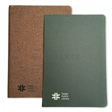Custom A5 linen notebook
