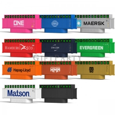 Container Shaped Parking Number Plate