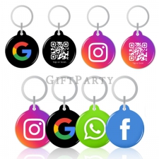 NFC Epoxy Keychain