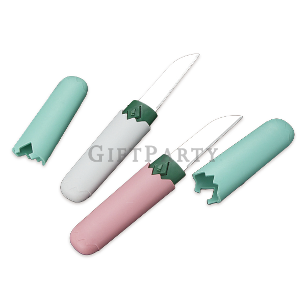 雙頭二合一削皮刀, 水果刀客製化, 去皮神器, 廚房禮品,  連鎖超市廣告輔銷品,Double-ended 2-in-1 peeler, customizable fruit knife, peeli