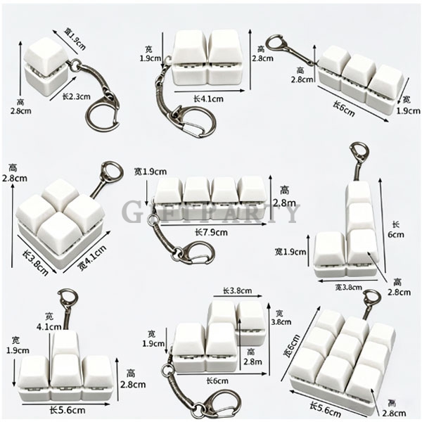 帽鑰匙圈,壓減玩具,keycap fidget keychain,keyboard clicker keychain,gaming giveaways,tech promotional gifts,c