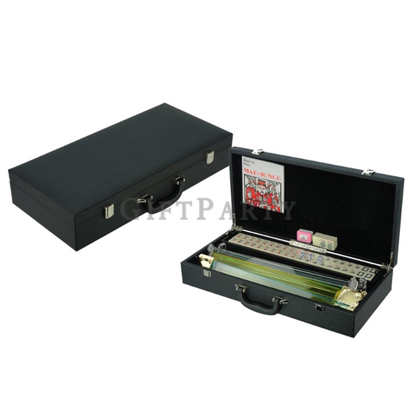 Mahjong Set Custom logo,客製麻將組,VIP禮品,定制麻將,品牌麻將精品麻將,水晶麻將,客製化禮品,皮盒麻將,高端商務贈品,交車禮,私人銀行禮品,壓克力麻將