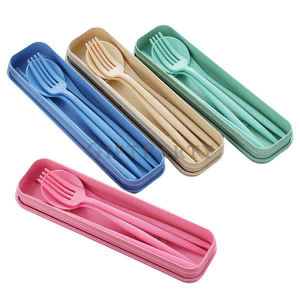 禮品,贈品,客製化禮品,小麥餐具組小麥秸桿葡萄牙餐具組2