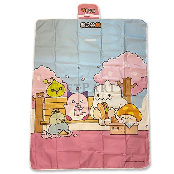 電玩贈品,電玩展贈品,野餐墊滿版全彩印刷,Full-color printed picnic mat