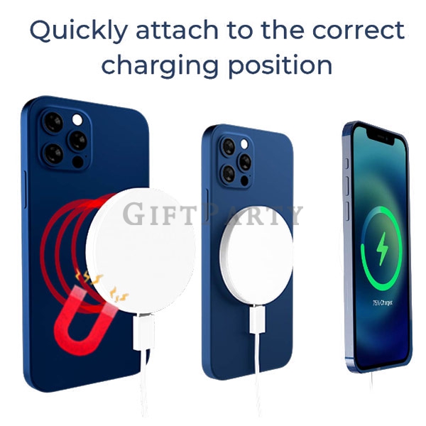 廣告贈品,促銷贈品,高品質贈品,品牌贈品,15W-Energy-Mag-MagSafe-相容磁性無線充電器2