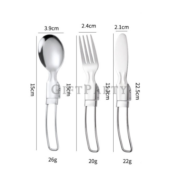 禮品,贈品,露營餐具組,304不鏽鋼折疊餐具組,客製禮品,