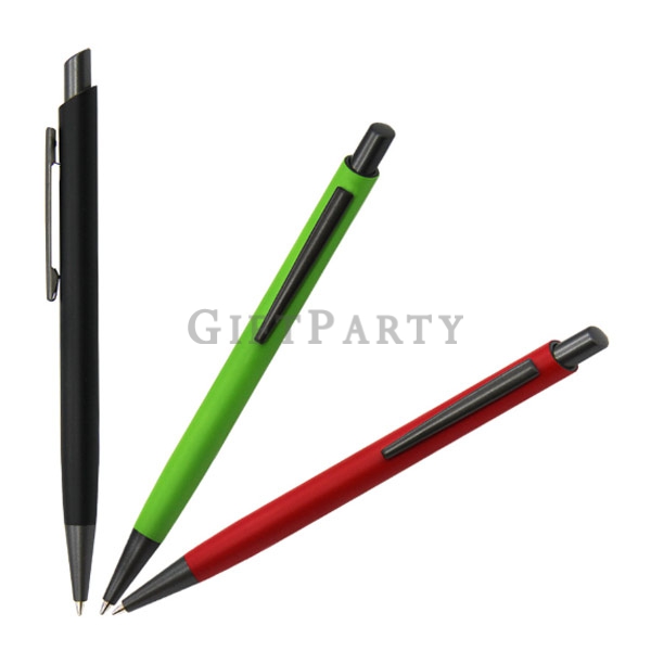廣告筆,客製化禮品,活動贈品,斜口半金屬原子筆