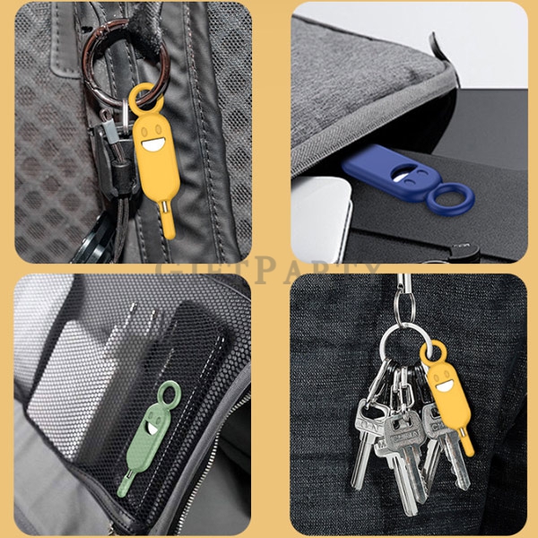 微笑防丟退針卡,取針卡,卡針,禮品,贈品,客製化贈品,