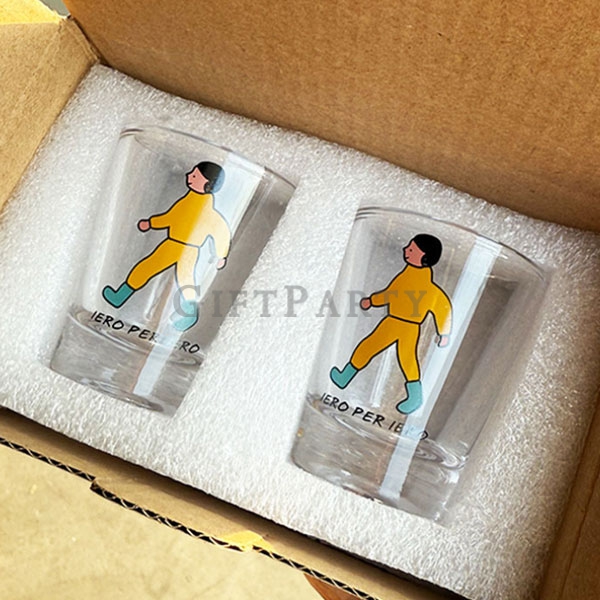 custom shot glass, espresso cup custom, kiln decal glass, branded glassware, corporate gifts, bulk p