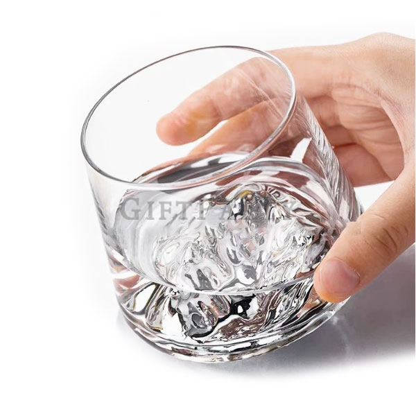 富士山水晶威仕忌杯,商務禮品,威士忌週邊,