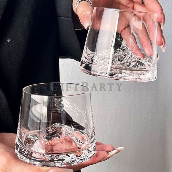 禮品,贈品,客製化禮品,企業贈品,富士山水晶威仕忌杯