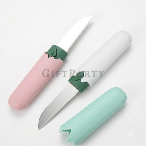 雙頭二合一削皮刀, 水果刀客製化, 去皮神器, 廚房禮品, 連鎖超市廣告輔銷品,Double-ended 2-in-1 peeler, customizable fruit knife, peeli