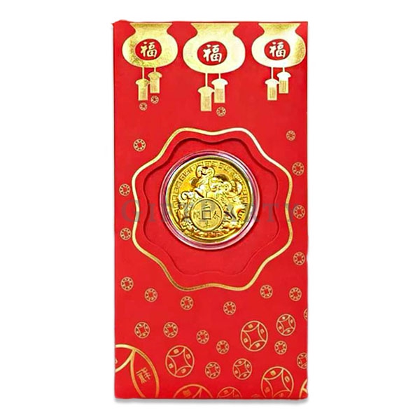 羊年開運金幣紅包,羊年金幣紅包,客製羊年錢母,2027新春贈品,銀行贈品,宮廟錢母發財金